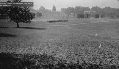 Price Hall and Drillfield, early 1900s