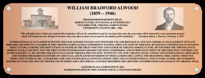 alwood plaza - dedicated 2012