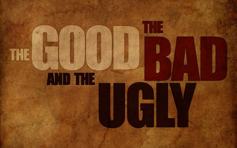 The Good, The bad, The ugly text image